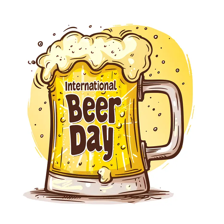 International Beer Day Foamy Mug