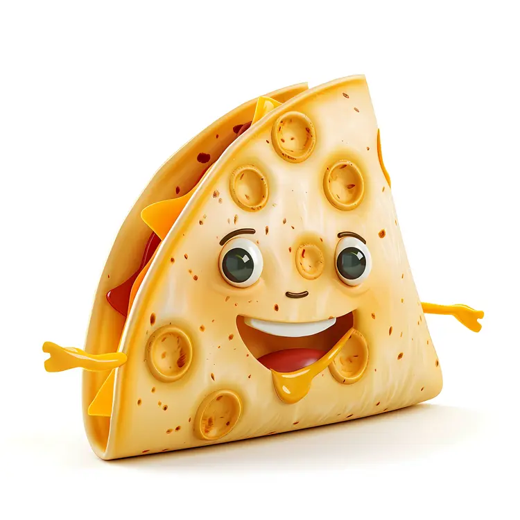 Cheesy Taco Character