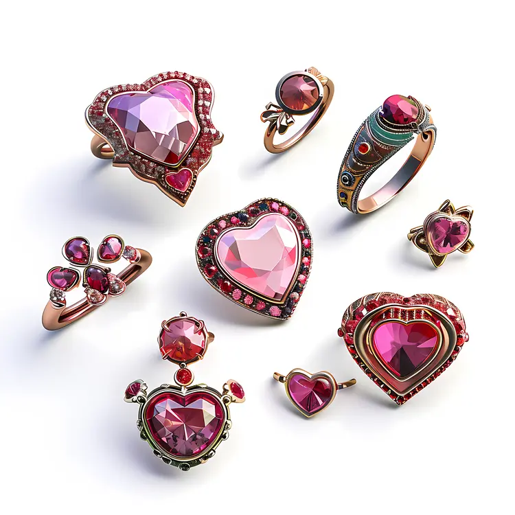 Heart-shaped Rings