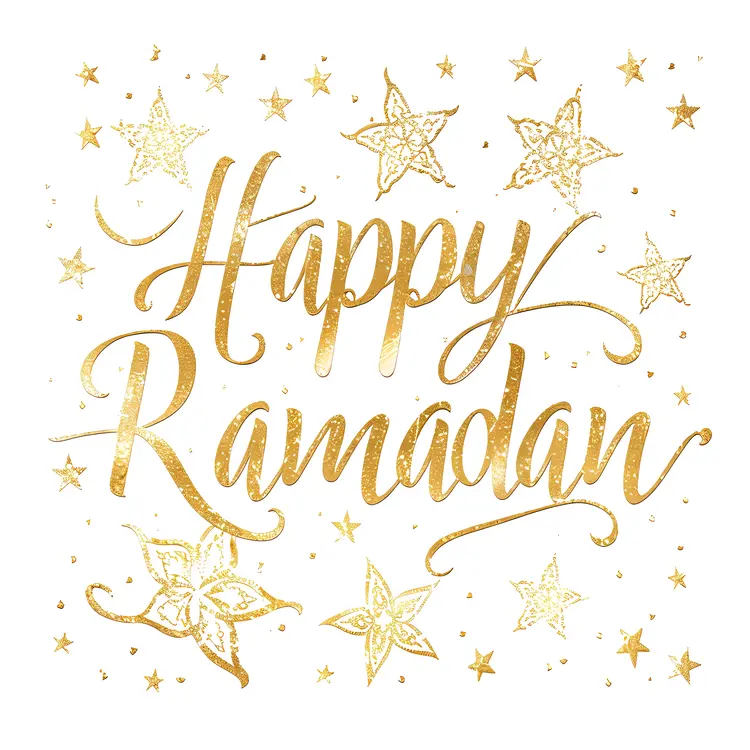 Starry Happy Ramadan Greeting