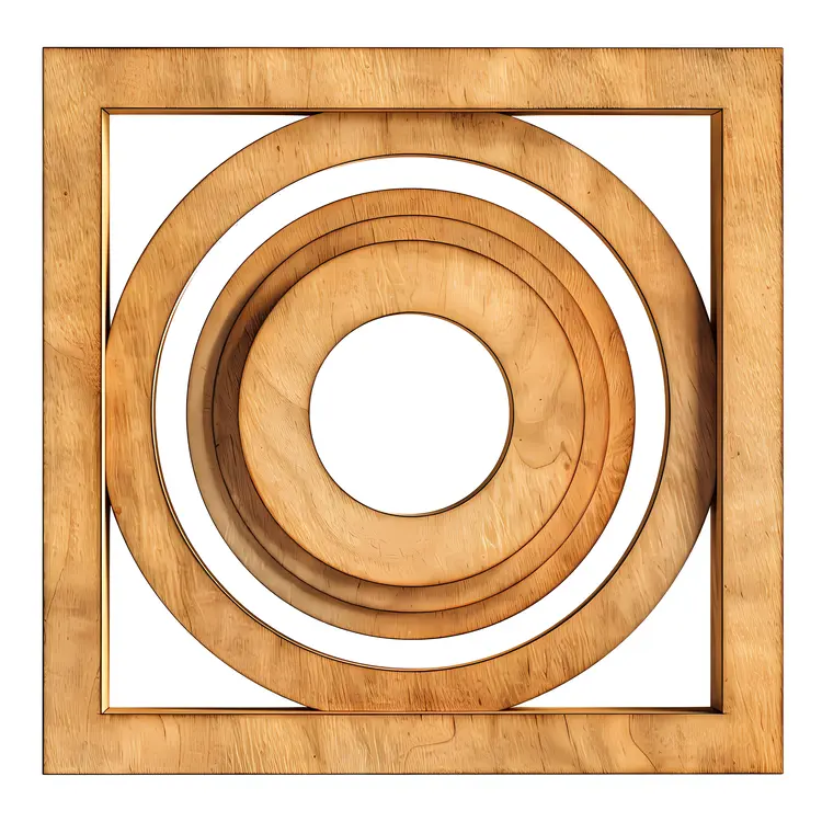 Wooden Geometric Art