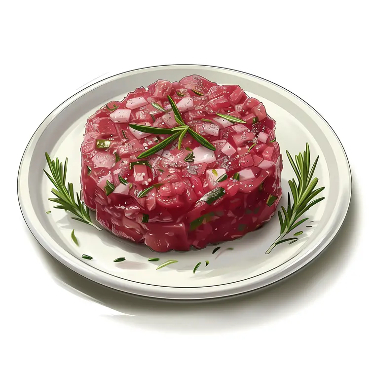 Meat Tartare with Rosemary