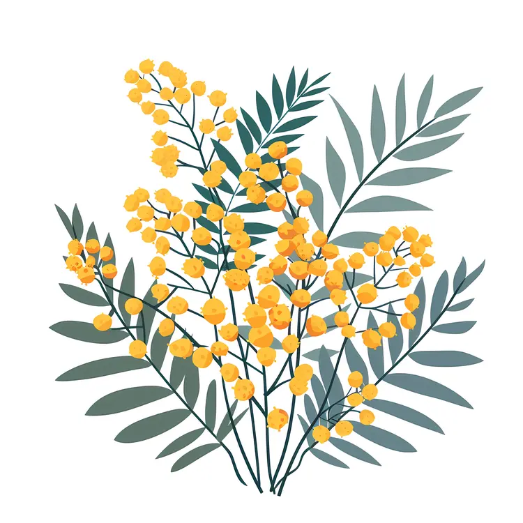 Yellow Flowers in a Floral Arrangement