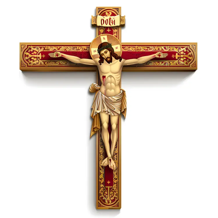Ornate Crucifixion of Jesus