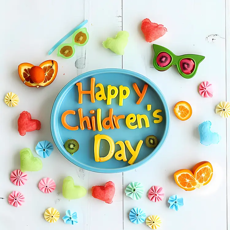 Colorful Decorations for Happy Children's Day