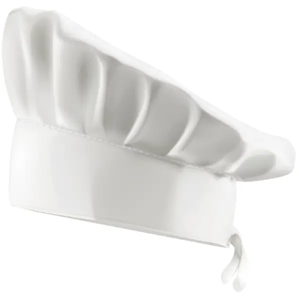 White Chef Hat for Professional Cooking