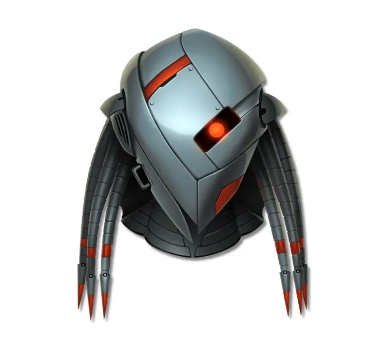 Robotic Predator Alien Head