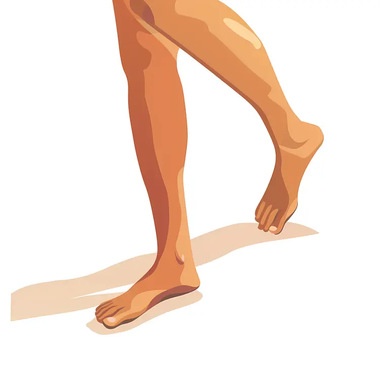 Bare Legs Illustration