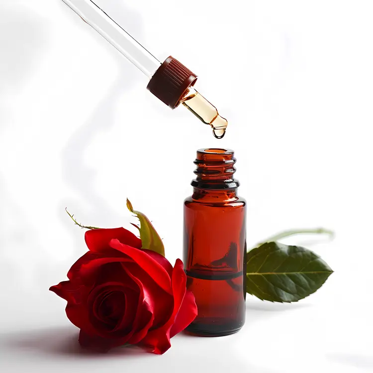 Rose Oil with Flower