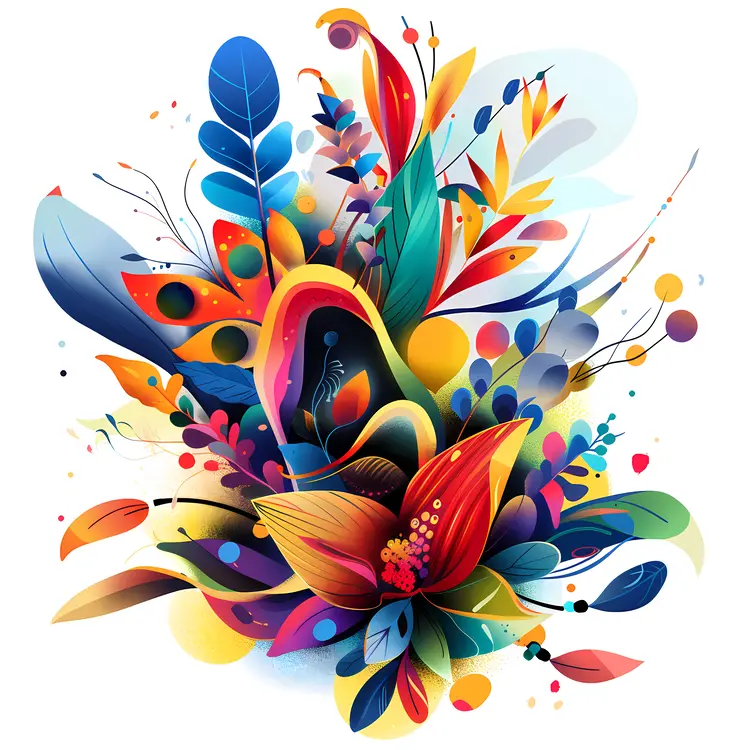 Colorful Flowers Bouquet