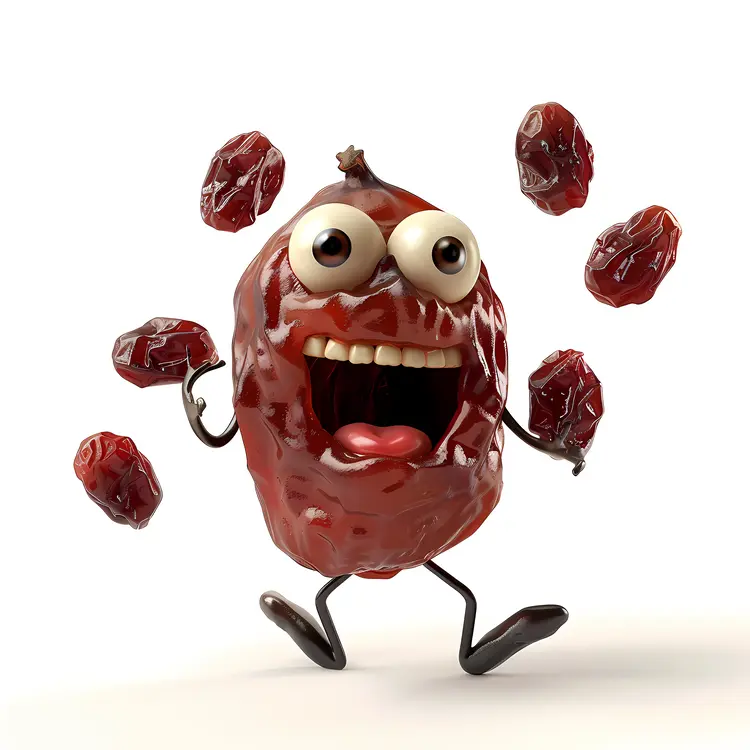 Animated Raisin Character