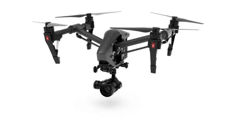 Black Drone with Camera