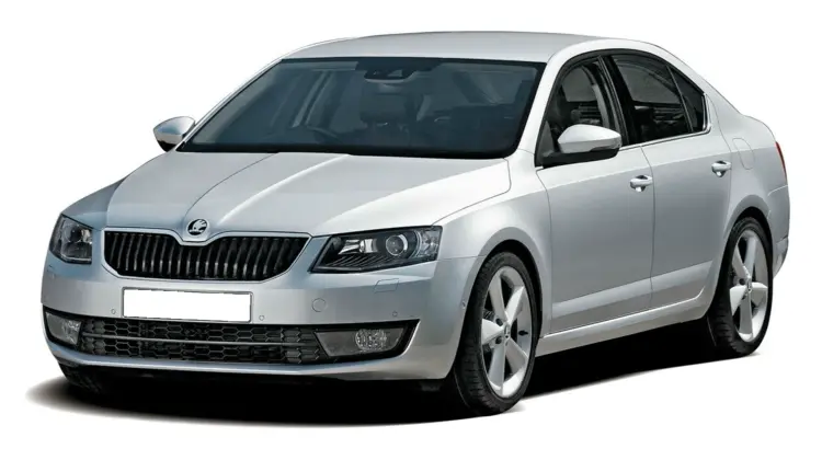 Silver Sedan Car