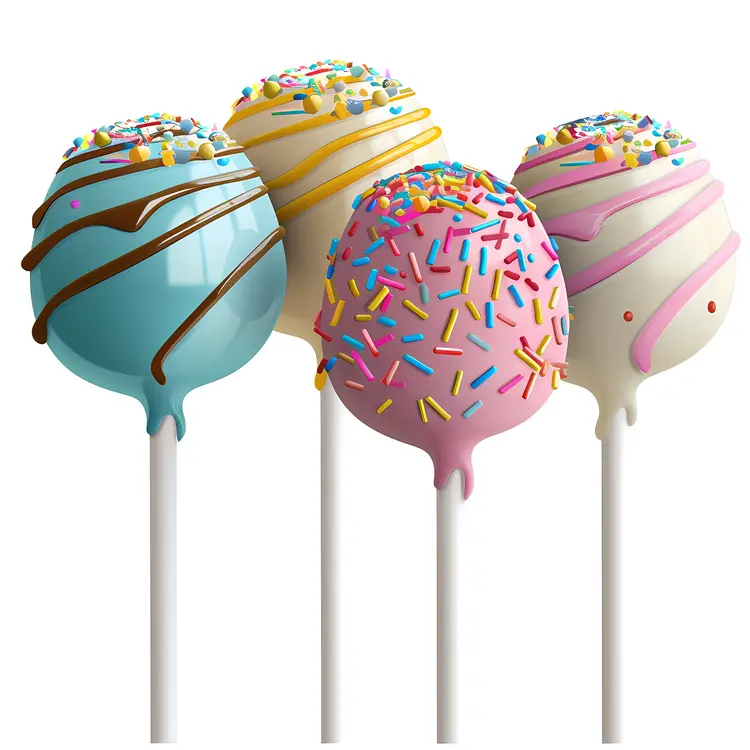 Assorted Colorful Cake Pops
