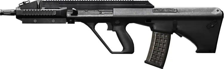 Black Rifle with Tactical Design