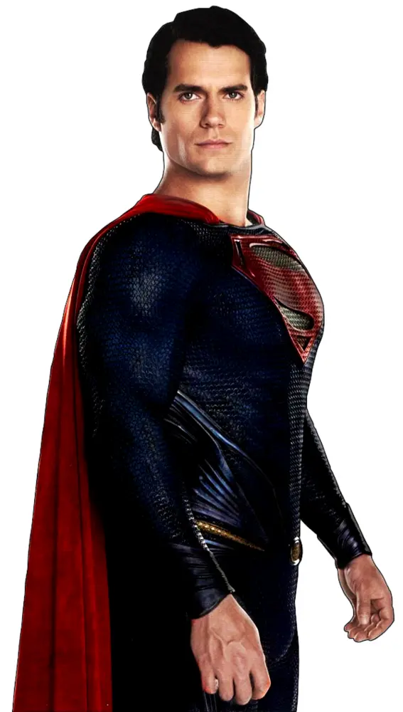 Superman in Dark Suit