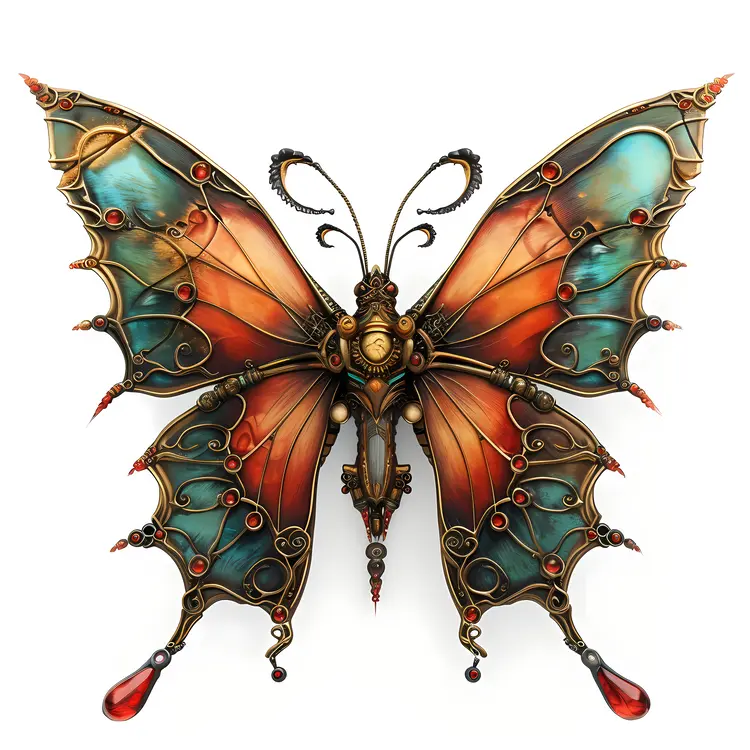 Colorful Artistic Butterfly