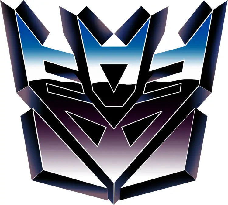 Gradient Decepticon Logo