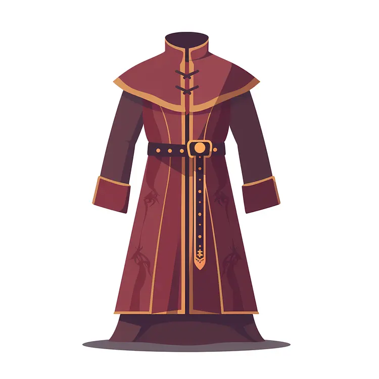 Elegant Medieval Robe