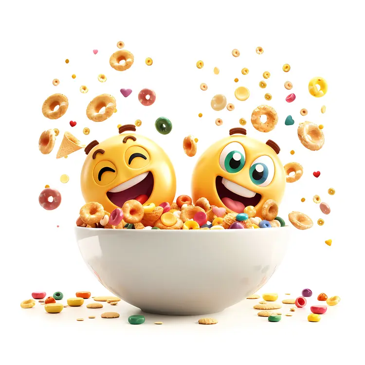 Emoji Cereal Bowl