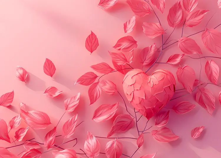 Heart Made of Leaves