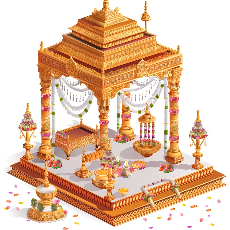 Decorative Pavilion for Ceremonies