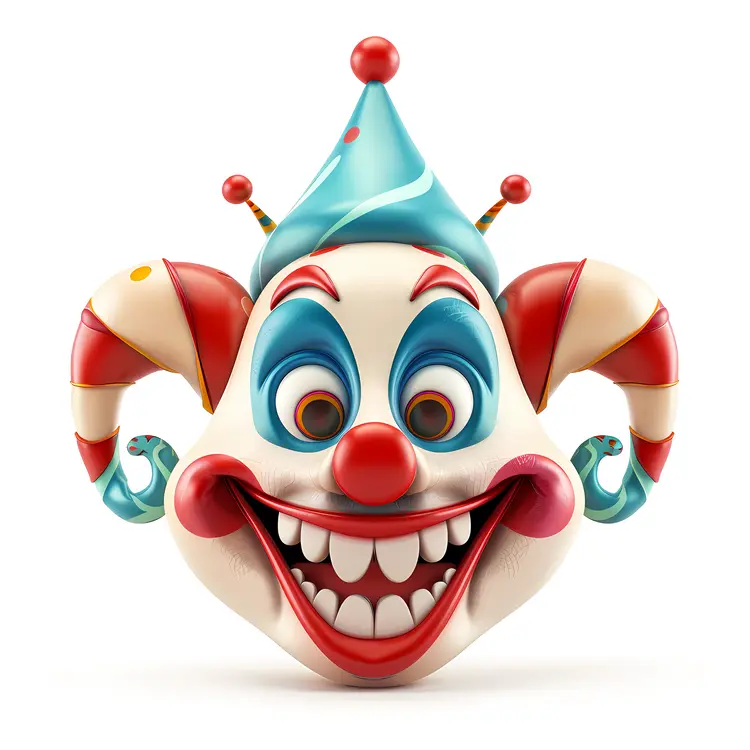 Happy and Playful Clown