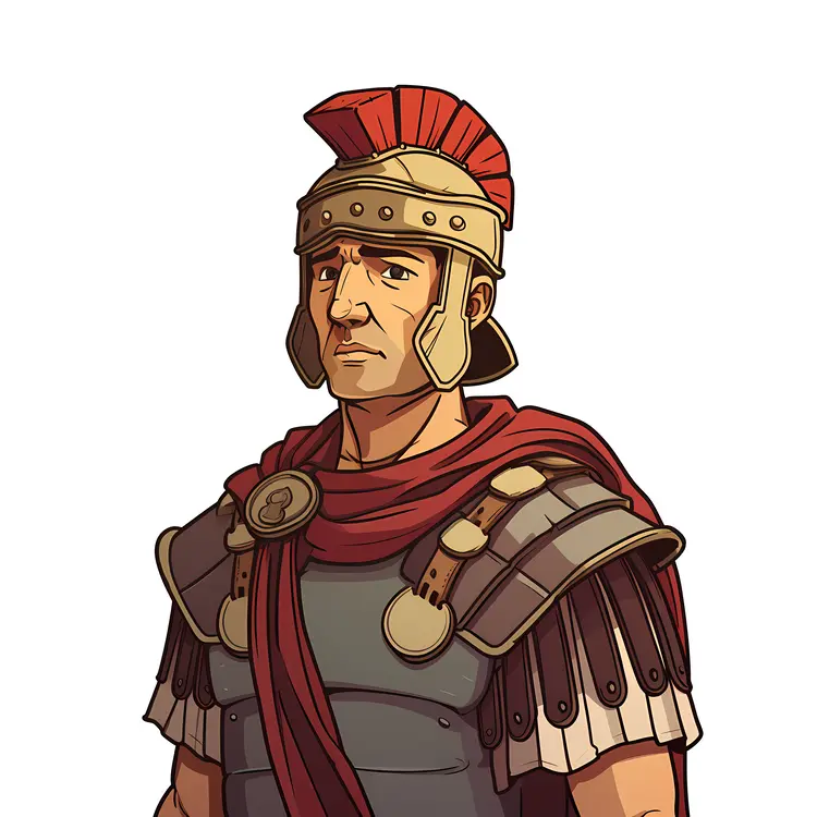 Roman Soldier Illustration