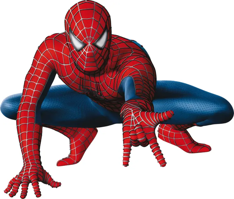 Spider-Man Crouching