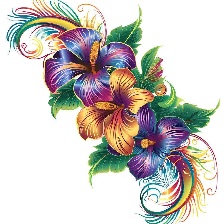 Colorful Floral Design
