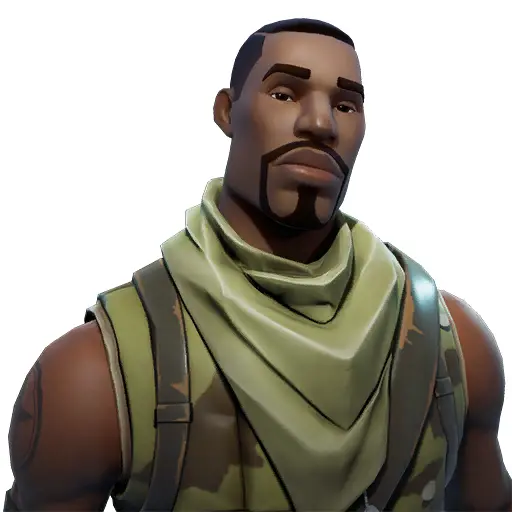 Animated Male Character with Bandana