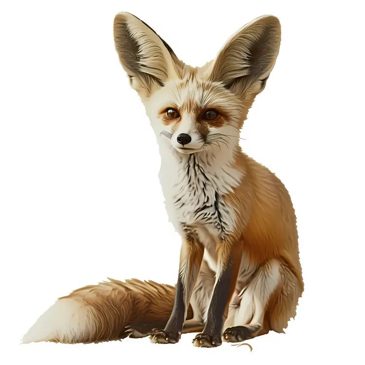 Realistic Fennec Fox Illustration