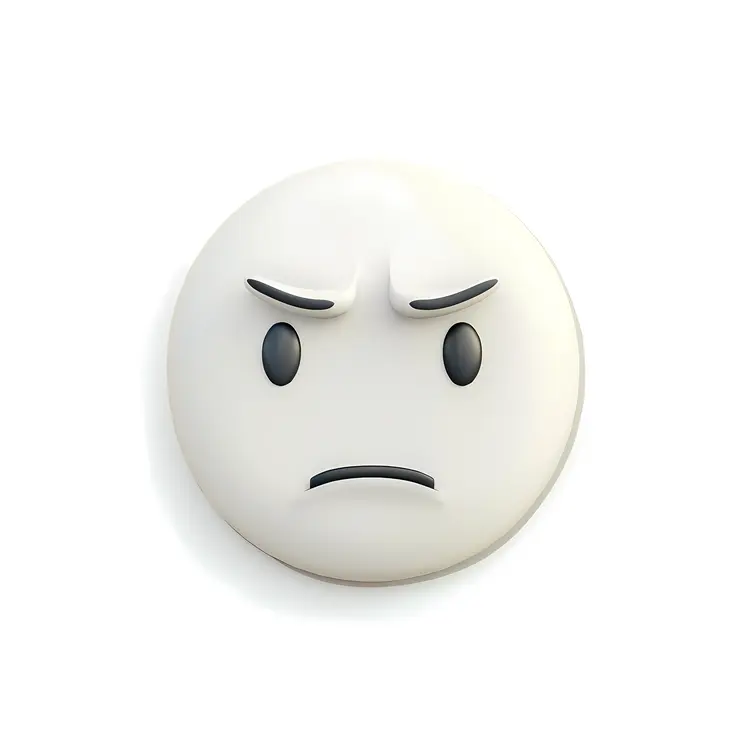 Angry Face Emoji