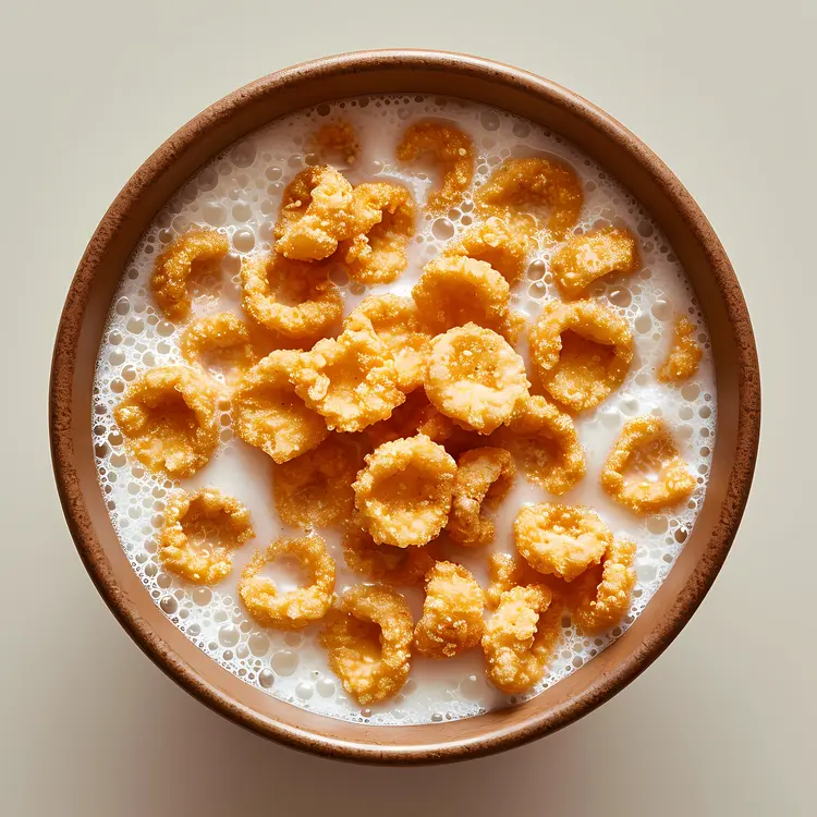 Bowl of Cereal with Milk