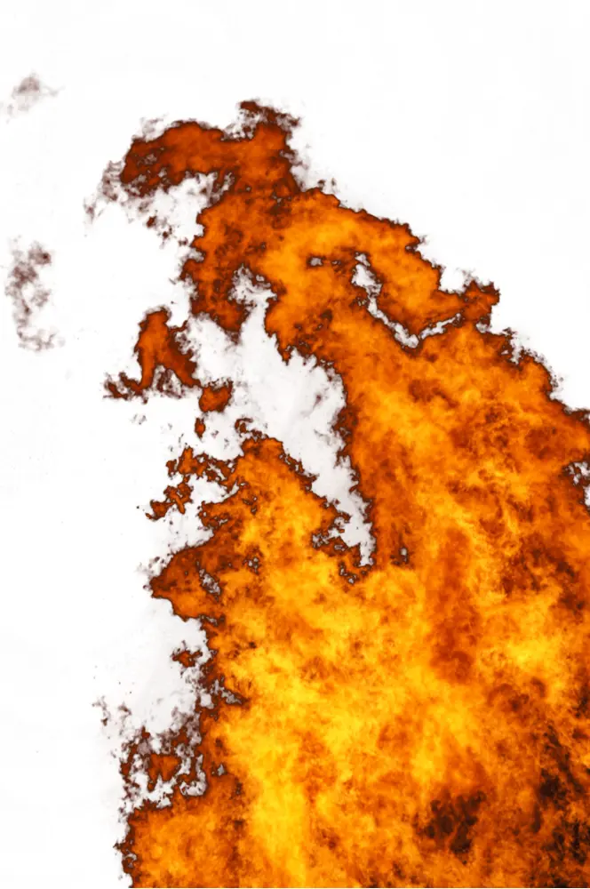 Vertical Fire Explosion