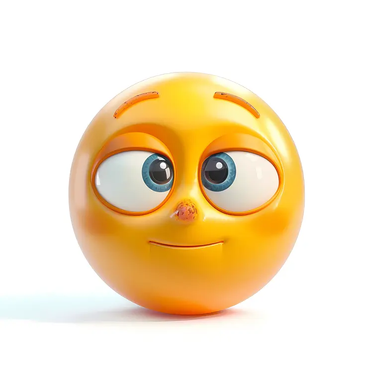 Happy Yellow Smiling Emoji