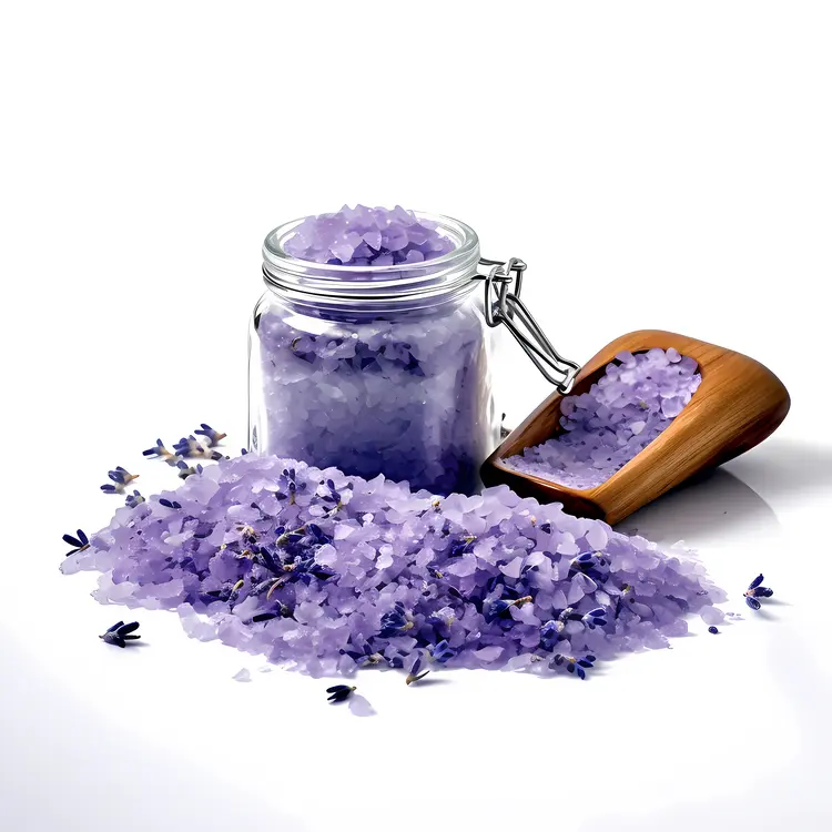 Lavender Bath Salts with Scoop