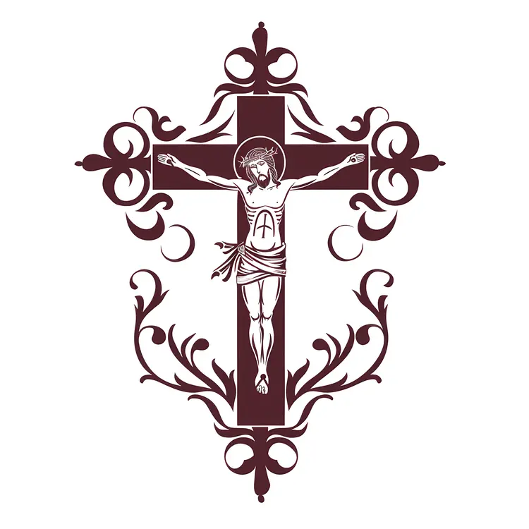 Crucifix Religious Icon
