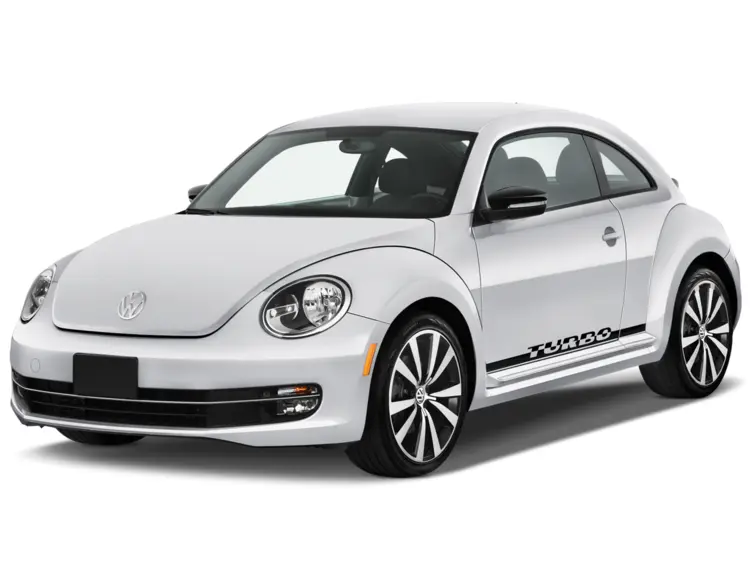 White Volkswagen Beetle Turbo Car