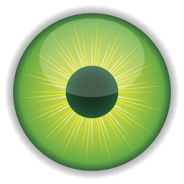 Green Eye Illustration