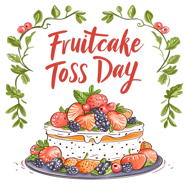Fruitcake Toss Day Celebration