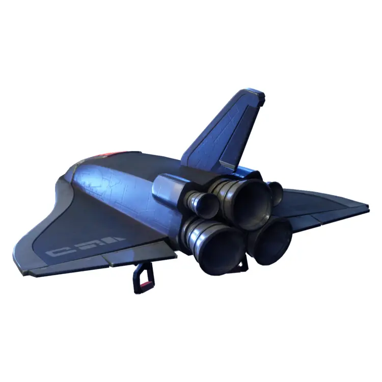 Space Shuttle with Three Engines
