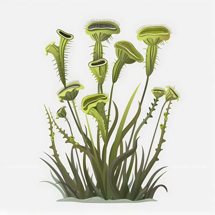 Green Carnivorous Plants