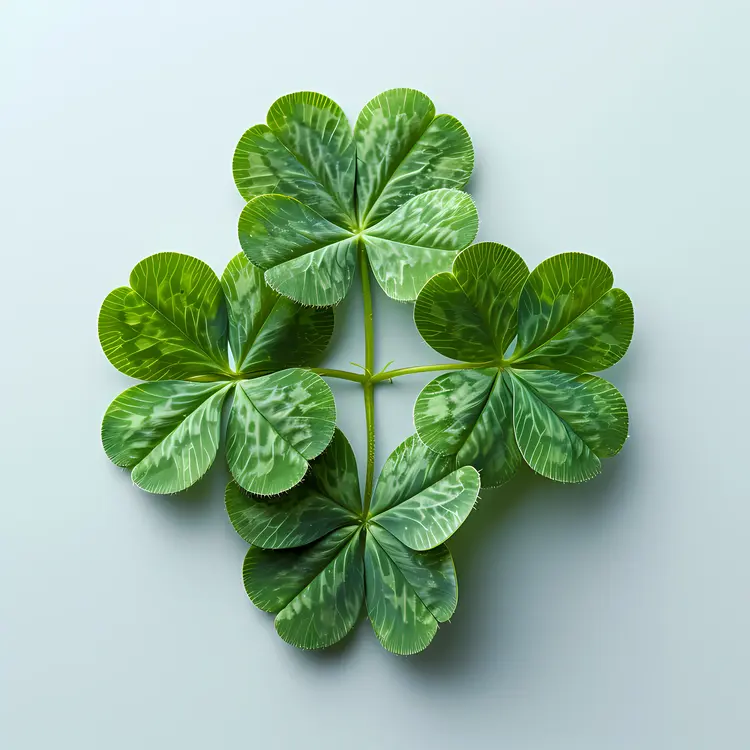 Cluster of Green Leaves
