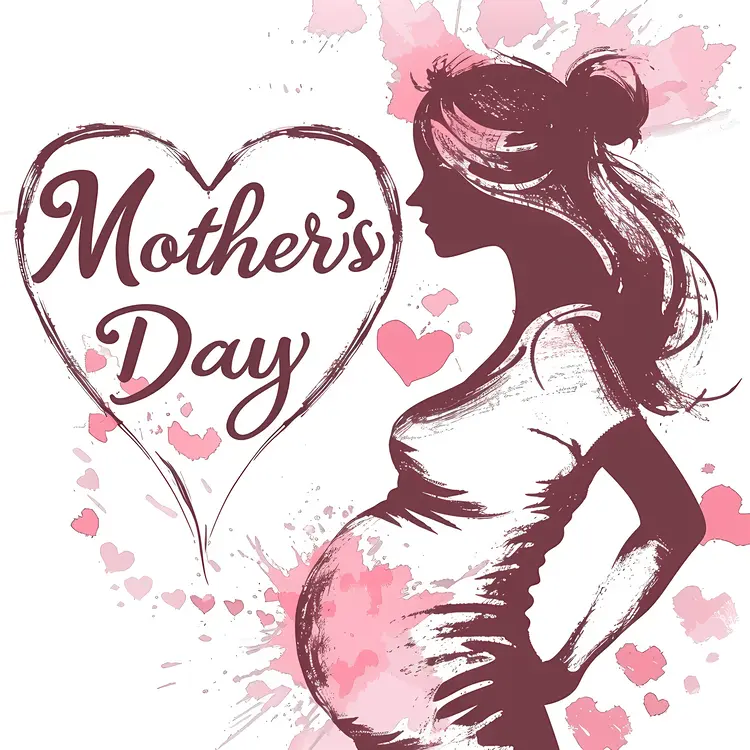 Pregnant Mother for Mother's Day