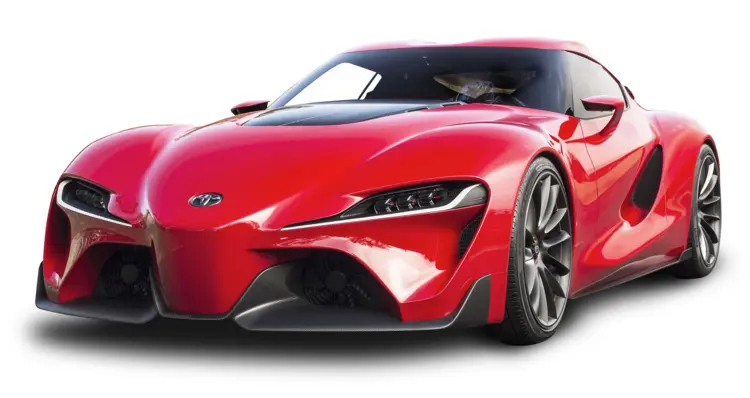 Sleek Red Sports Car