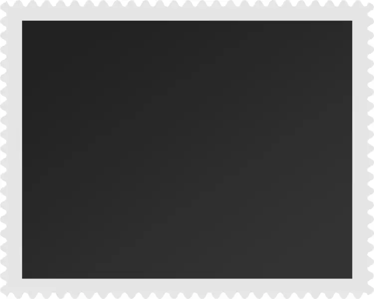 Blank Postage Stamp Template