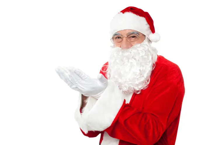 Santa Claus in Red Suit
