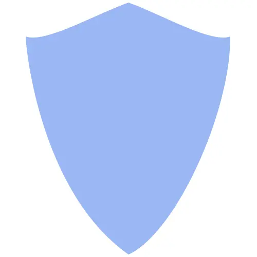 Simple Blue Shield Emblem