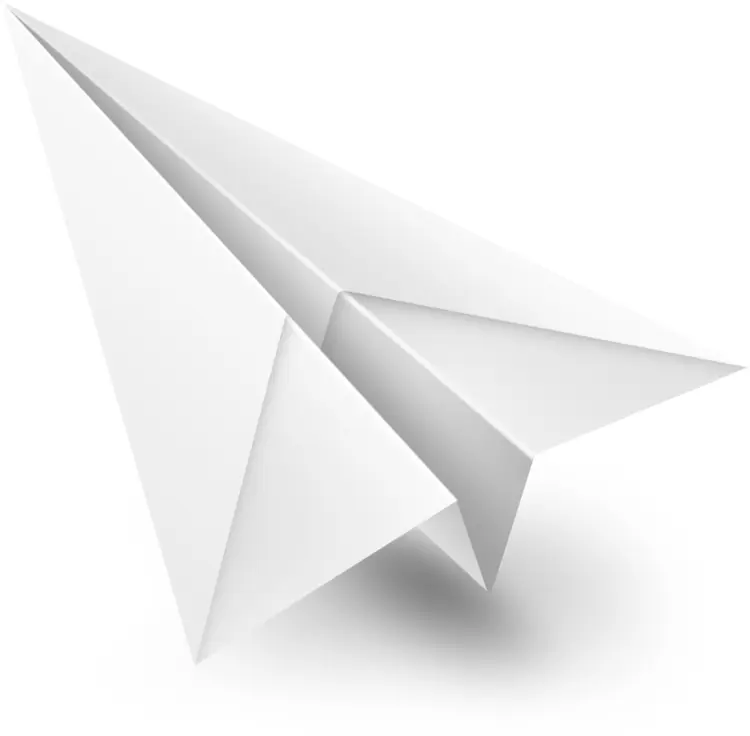 White Paper Airplane